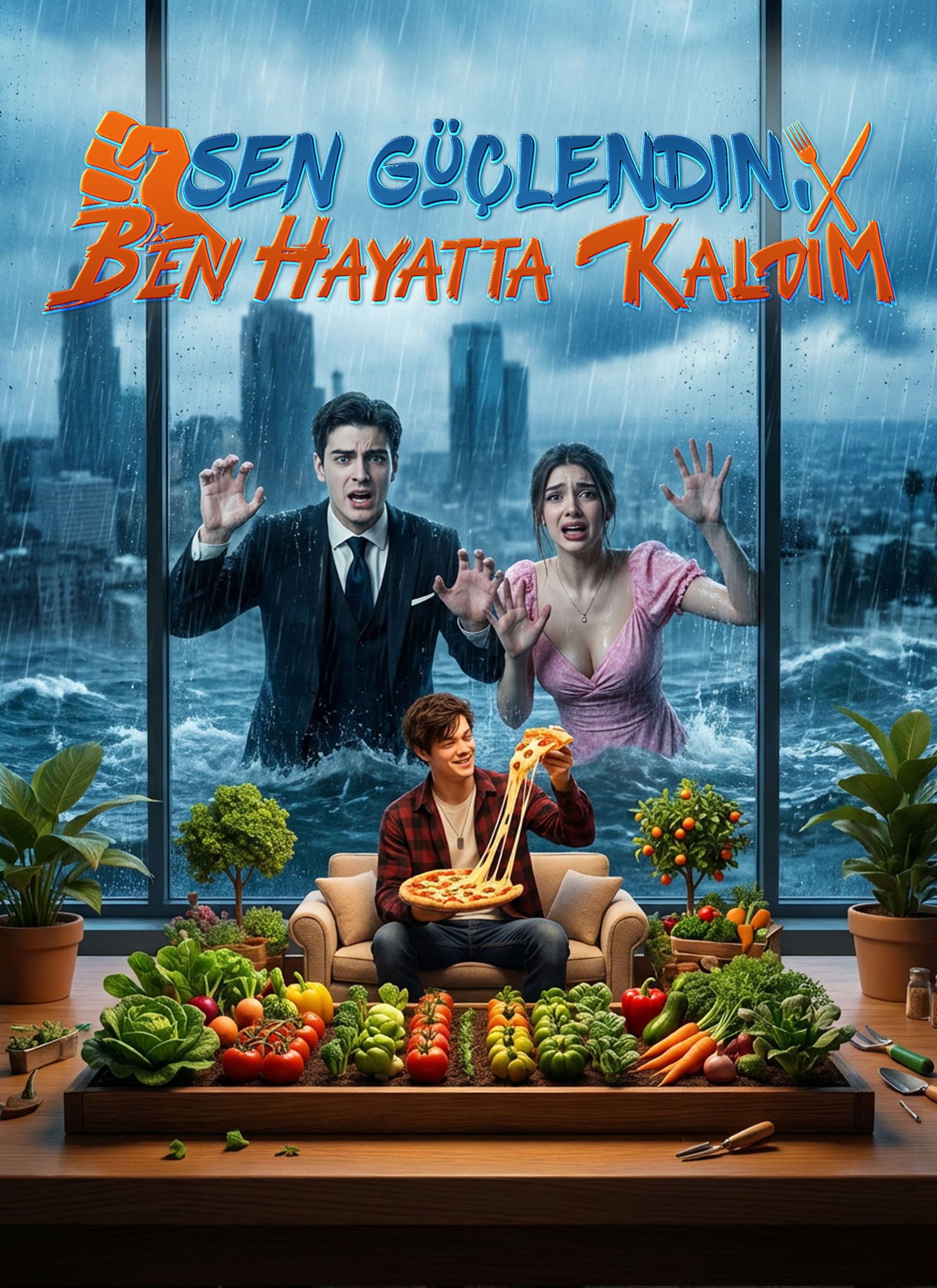 Sen Güçlendin, Ben Hayatta Kaldım poster