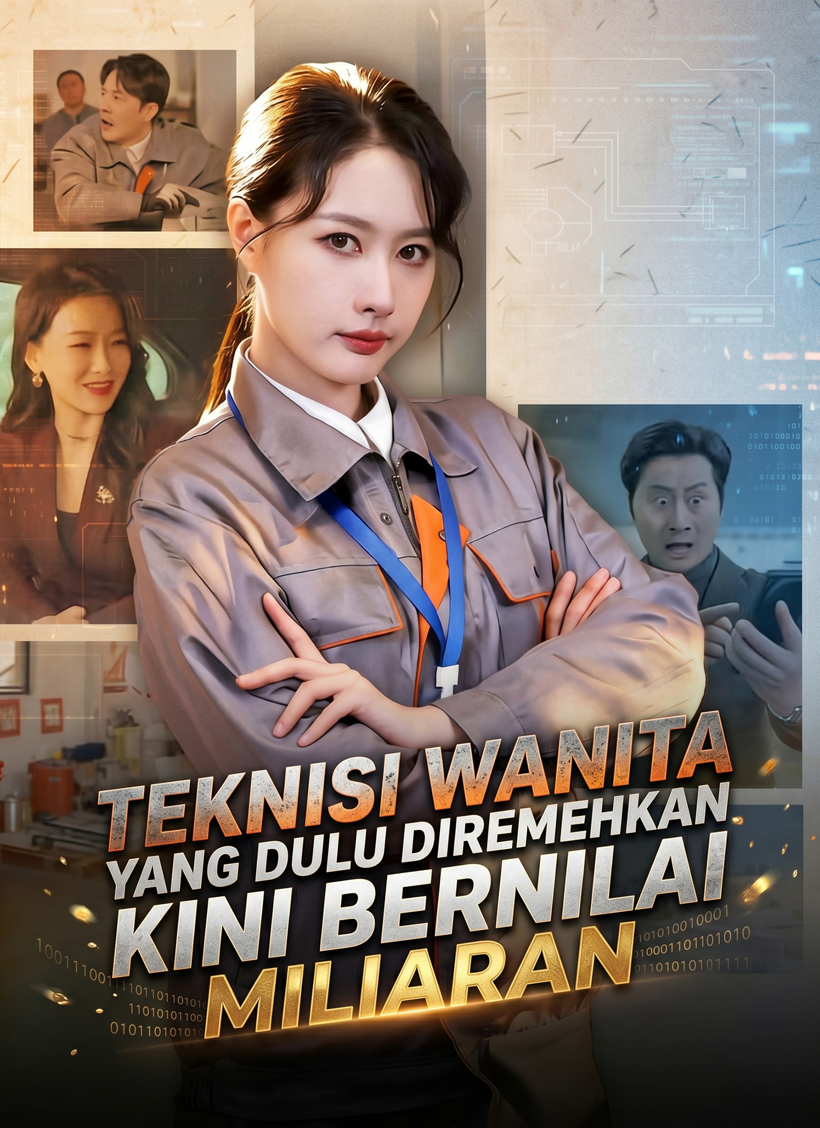 Teknisi Wanita yang Dulu Diremehkan Kini Bernilai Miliaran poster