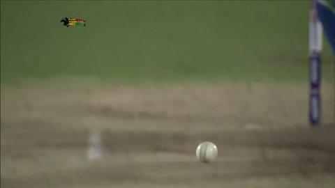 M42: PWI vs CSK – Aaron Finch Wicket