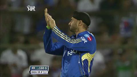 Match 72 RR vs MI – Yagnik's Wicket