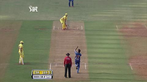 Match 49 MI vs CSK – Morkel's Wicket