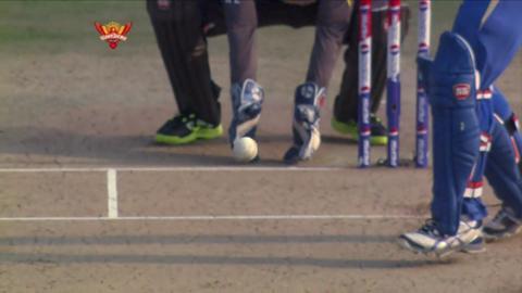 M43: SRH vs MI – Rohit Sharma Wicket