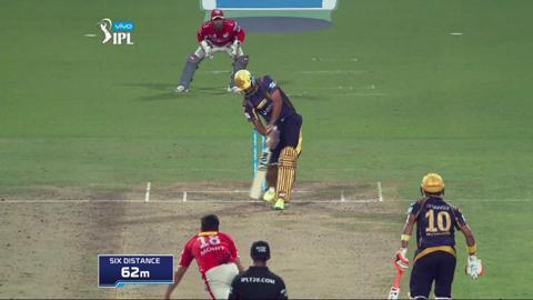 M32: KKR vs KXIP – Yusuf Pathan Six