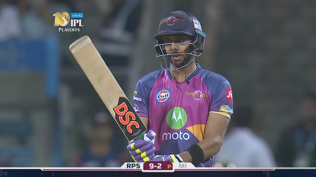 Manoj Tiwary’s calm and composed 58 (48) background