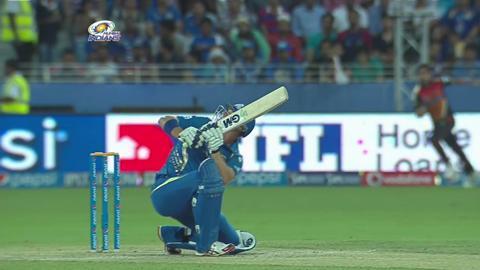 M20: MI vs SRH – Corey Anderson Wicket