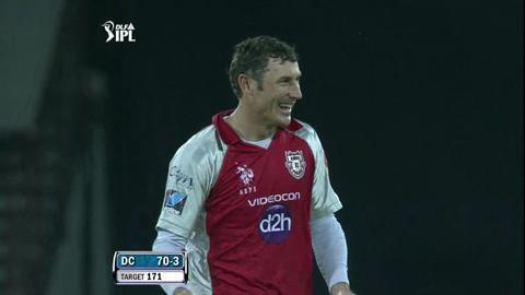 Match 53 DC vs KXIP – Harris's Wicket