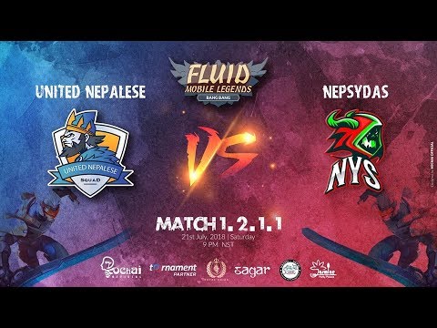Mobile Legends Bang Bang | eSports4everyone | FLUID | NYS VS UNS background