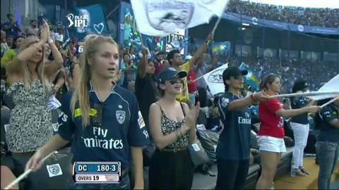 Match 42 DC vs PWI – Sangakkara's Wicket