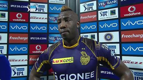 M32: KKR vs KXIP – Andre Russell Interview