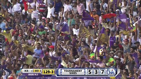 M49: KKR vs RCB – Shakib Al Hasan Six