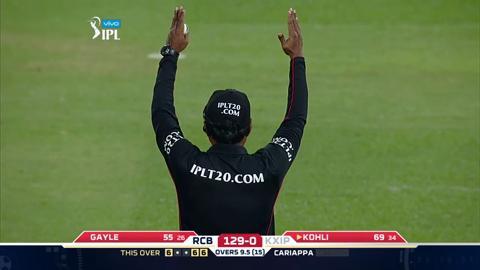 M50: RCB vs KXIP – Virat Kohli Six
