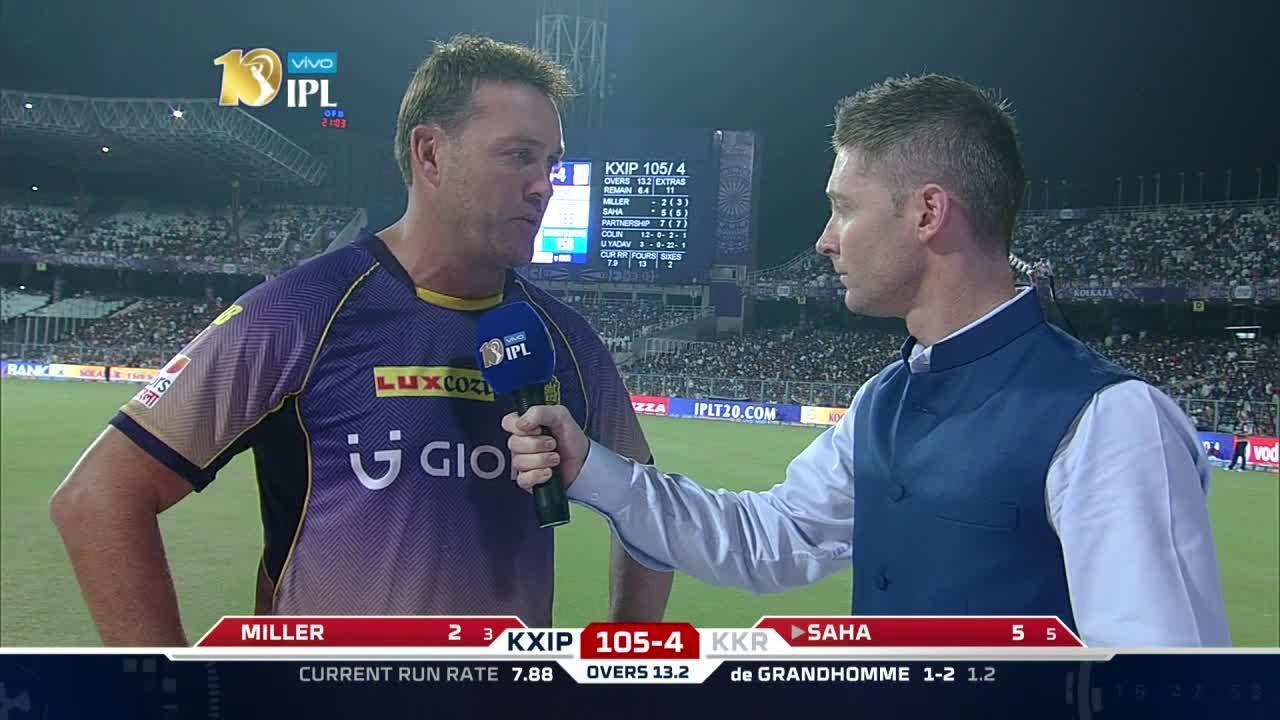M11: KKR vs KXIP – Jacques Kallis Interview