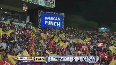 M44: KKR vs KXIP – Andre Russell Six