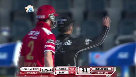 M3: CSK vs KXIP – David Miller Six background