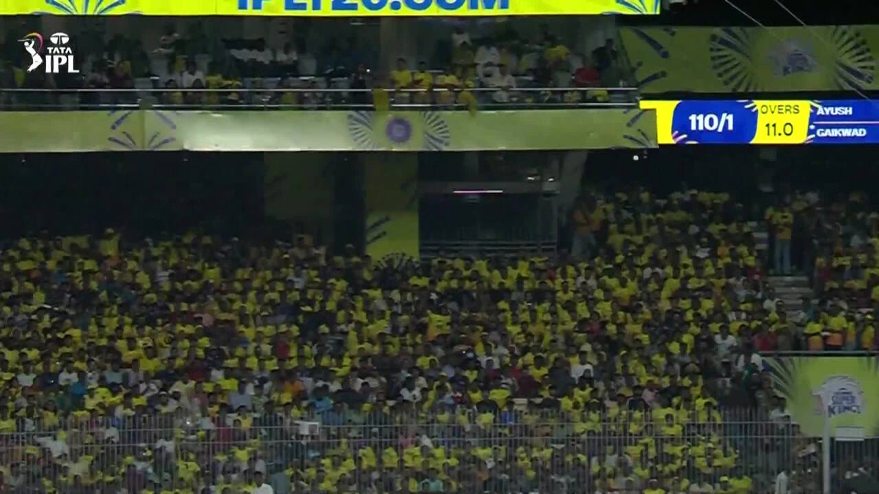 IPL 2026 M07: CSK vs PBKS - Ruturaj Gaikwad Wicket