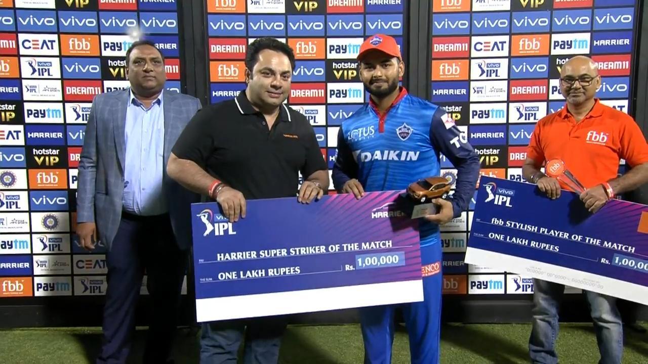 M05: DC vs CSK – Harrier Super Striker of the Match – Rishabh Pant