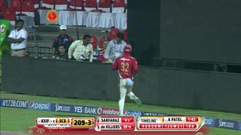 M40: RCB vs KXIP – AB de Villiers Six