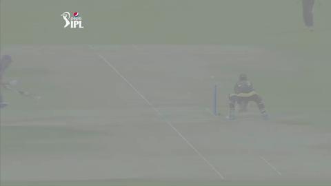 M19: KKR vs RR – Shane Watson Wicket background