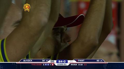 M31: GL vs DD – Rishabh Pant Six