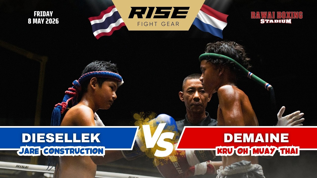 π³π± Netherlands vs Thailand πΉπ | DEMAINE (Kru Oh Muay Thai) vs DIESELLEK (Jare Construction)