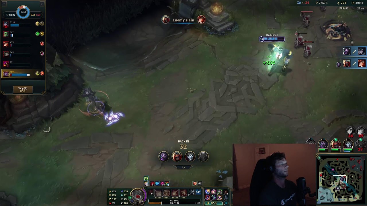 League of legends live everyday on twitch @ 8pm central