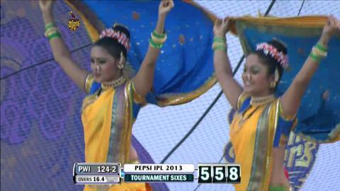 M65: KKR vs PWI – Yuvraj Singh Six