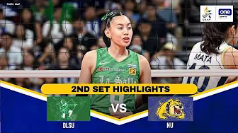 NU vs DLSU | SET 2 HIGHLIGHTS | UAAP SEASON 88 WOMEN’S VOLLEYBALL FINALS | MAY 9, 2026