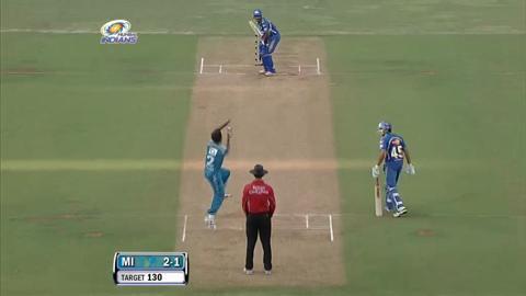 IPL 2012 Match 3 – MI vs PWI: Wickets