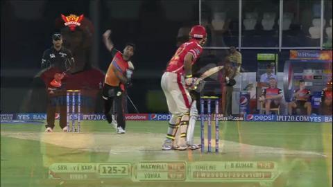 M39: SRH vs KXIP – Manan Vohra Wicket