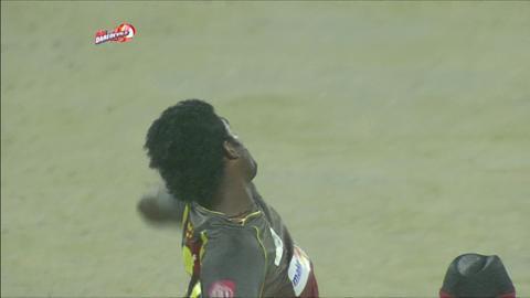 M14: DD vs SRH – Kedar Jadhav Six