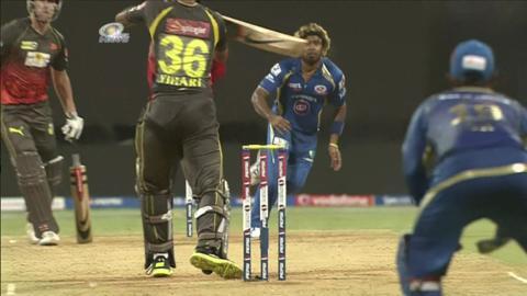 M62: MI vs SRH – Hanuma Vihari Wicket background