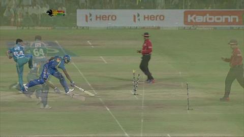 Match 45 PWI vs MI – Perera's Wicket