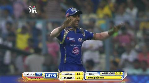 M60: MI vs CSK – Ravichandran Ashwin Wicket