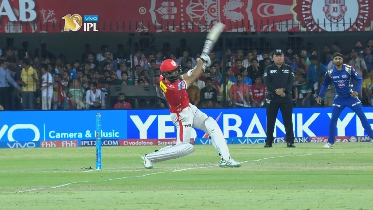 BOOOM - That one is out of the ground