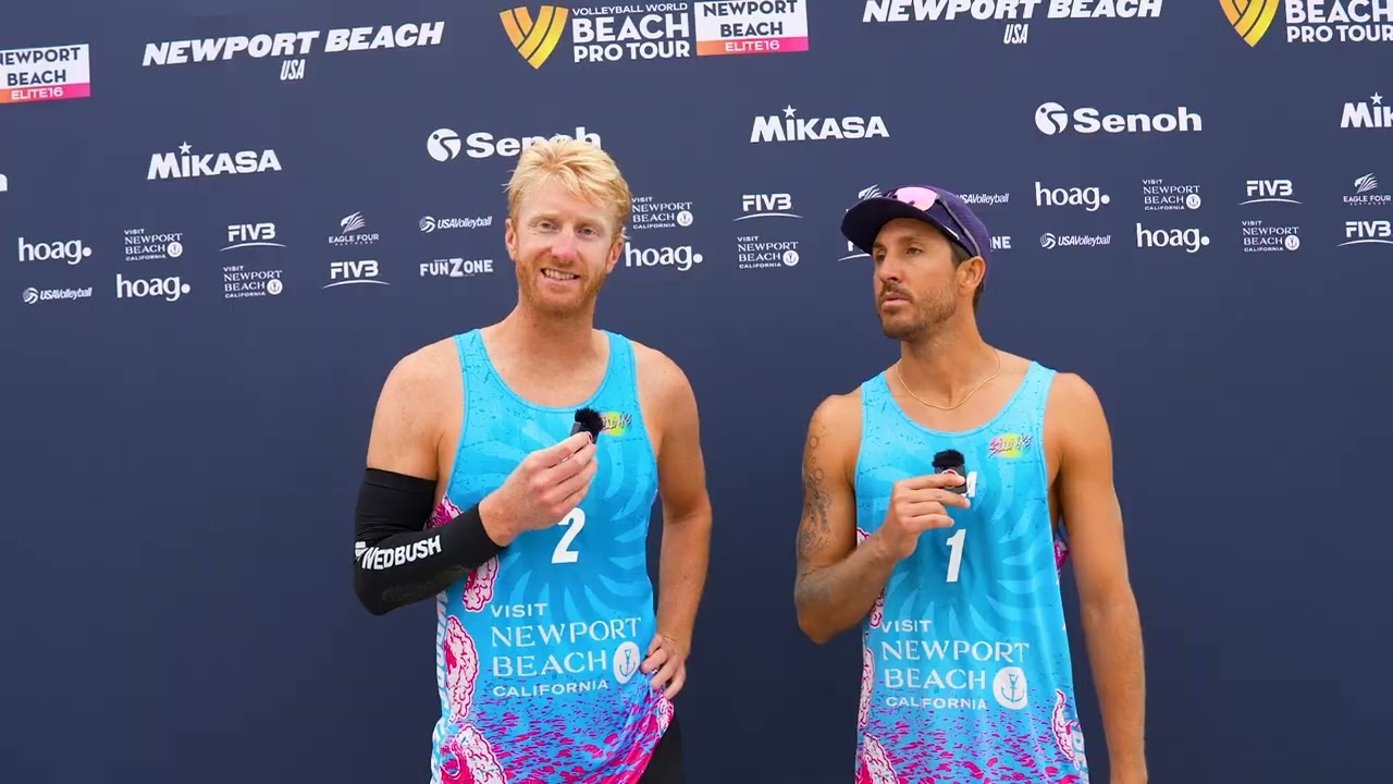 Chase Budinger & Miles Evans | BPT Elite16 Newport Beach USA vs NOR | USA Volleyball