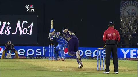 M54: RR vs KKR – Shane Watson Six background