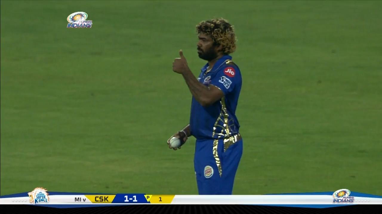 Lasith Malinga's game-changing 3-wicket haul background