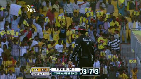 M45: CSK vs KXIP – Suresh Raina Six