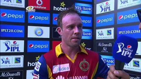 M46: MI vs RCB – AB de Villiers Interview