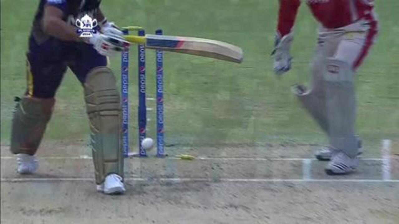 M57: KXIP vs KKR – Shakib Al Hasan Wicket