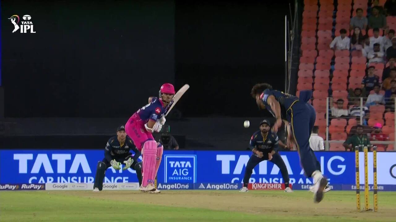 IPL 2026 M09: GT vs RR - Yashasvi Jaiswal Six