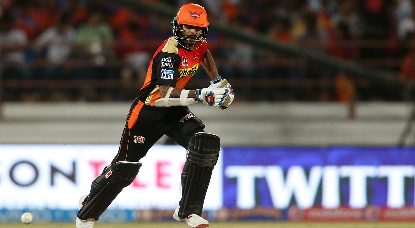 M15: GL vs SRH – Shikhar Dhawan 53*