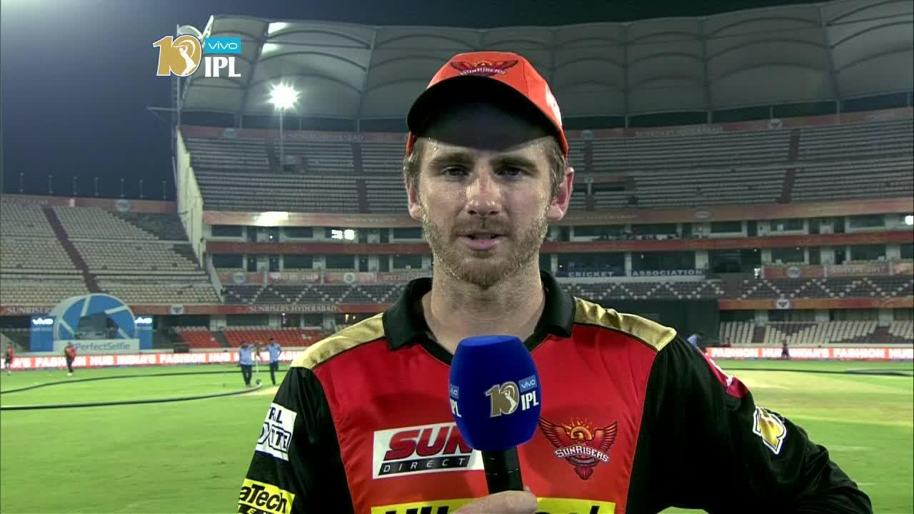 M21: SRH vs DD – Kane Williamson Interview