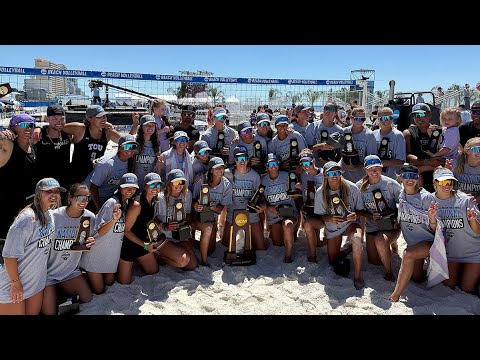 2025 NCAA Beach Volleyball National Championship | USA Volleyball background