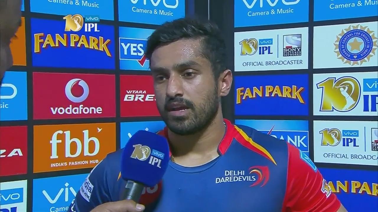 M52: DD vs RPS – Karun Nair Interview background