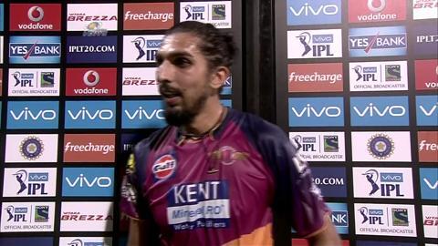 M1: MI vs RPS – Ishant Sharma Interview