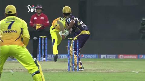 M47: KKR vs CSK – Gautam Gambhir Wicket