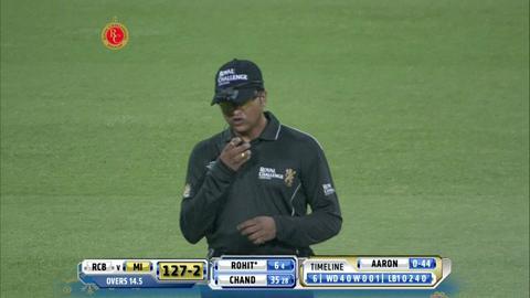 M16: RCB vs MI – Rohit Sharma Six