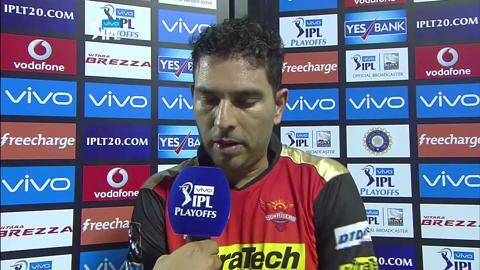 M58: SRH vs KKR – Yuvraj Singh Interview