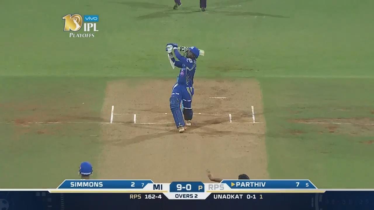 Q1: MI vs RPS – Parthiv Patel Six